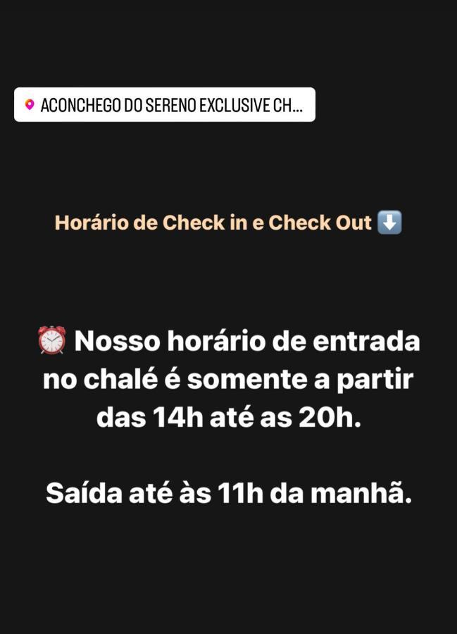 אורוביסי Aconchego Do Sereno Exclusive Chales מראה חיצוני תמונה